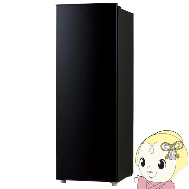 [予約 約2-3週間以降]冷凍庫 Haier ハイアール 107L 右開き ブラック JF-UFS11B-K