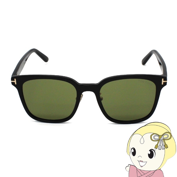 サングラス トムフォード TOM FORD アジアンフィット メンズ レディース ユニセックス FT1135-K-01N-54 ブラック×ライトグリーン