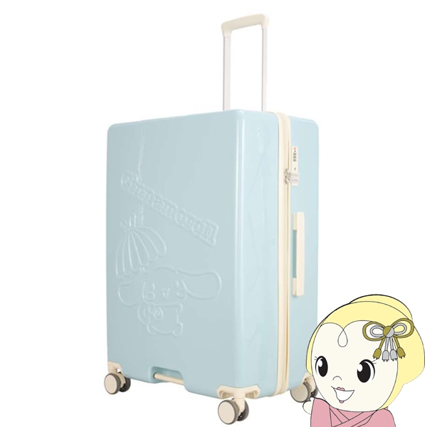 スーツケース キャリーケース Lサイズ 95L 28インチ TSAロック 軽量 サンリオ シナモロール シナモン KK-470-L