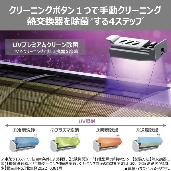 エアコン 東芝 TOSHIBA 2026年モデル 大清快 V-DXシリーズ おもに8畳用 RAS-V251DX-W 単相100V フィルター自動お掃除機能付 2.5kW_4