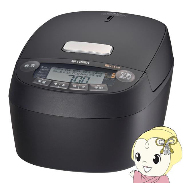 炊飯器 TIGER　 タイガー 圧力IH炊飯ジャー 炊きたて 1升炊き オフブラック JPV-X180-KO