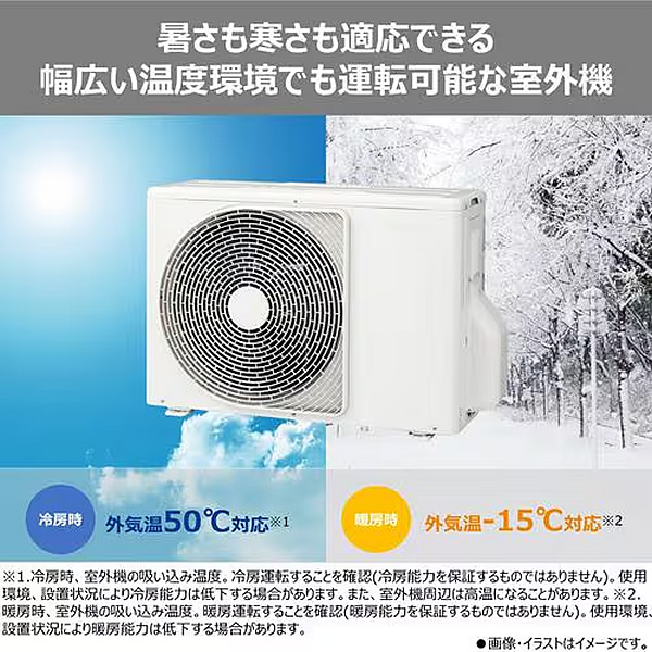 ルームエアコン 東芝 TOSHIBA 18畳用 単相200V エアコン V-Mシリーズ ホワイト RAS-V562M-W_5