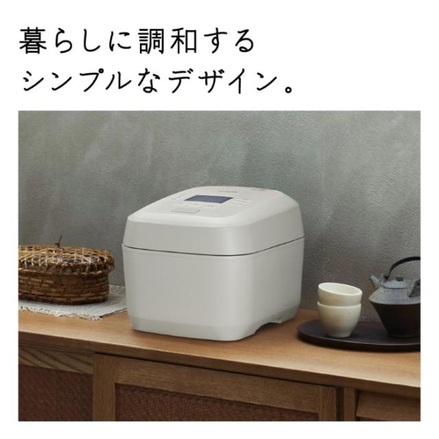 炊飯器 日立 HITACHI 圧力＆スチームIH炊飯ジャー ふっくら御膳 5.5合炊き 絹成 きなり RZ-Z100JM-C_10