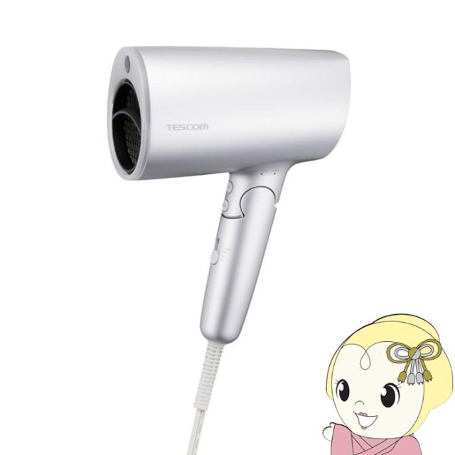 [予約]ヘアドライヤー TESCOM テスコム シルバー マイナスイオン TD713A-S