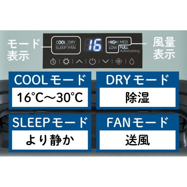 LOGOS ロゴス 野電 エレキャン・エアコン-BF 74175100 ポータブル式 キャンピングエアコン キャンプ用 エアコン 車中泊_3