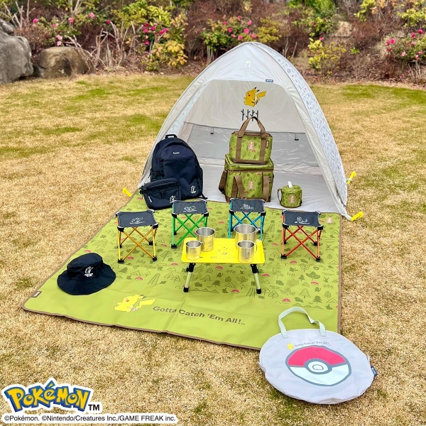 LOGOS ロゴス ポケモン ポップフルシェード 86100000 ワンタッチ テント 軽量 ピクニック キャンプ アウトドア ピカチュウ_8