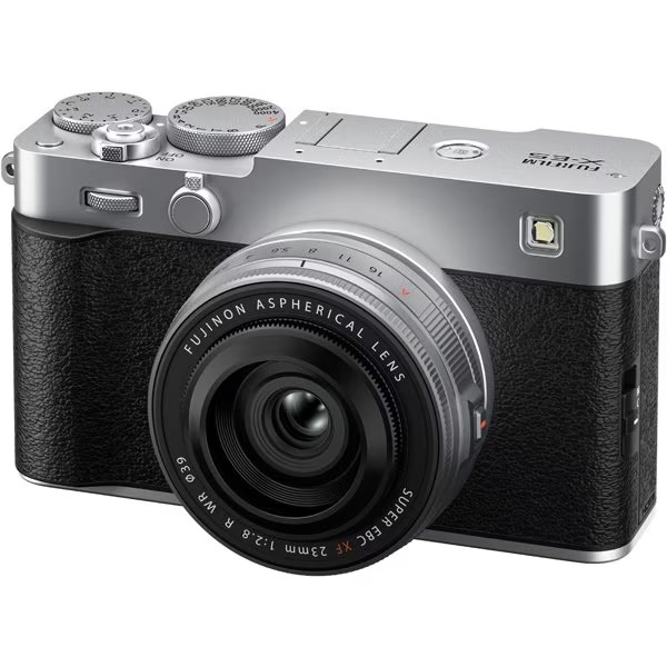ミラーレス一眼カメラ 富士フイルム FUJIFILM X-E5 XF23mm レンズキット シルバー APS-Cサイズ ミラーレスカメラ FX-E5-BJP 日本語･英語版_1