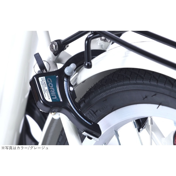 [予約 6月日以降]折りたたみ自転車 20インチ 6段変速 MYPALLAS マイパラス バスケット付き ダイナモLEDライト付き 鍵付き MF203-LG リーフグリーン_11