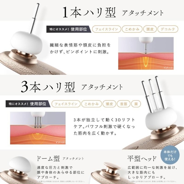 美顔器 筋膜リリースガン フェイスポイント 美ガン ビガン リフト