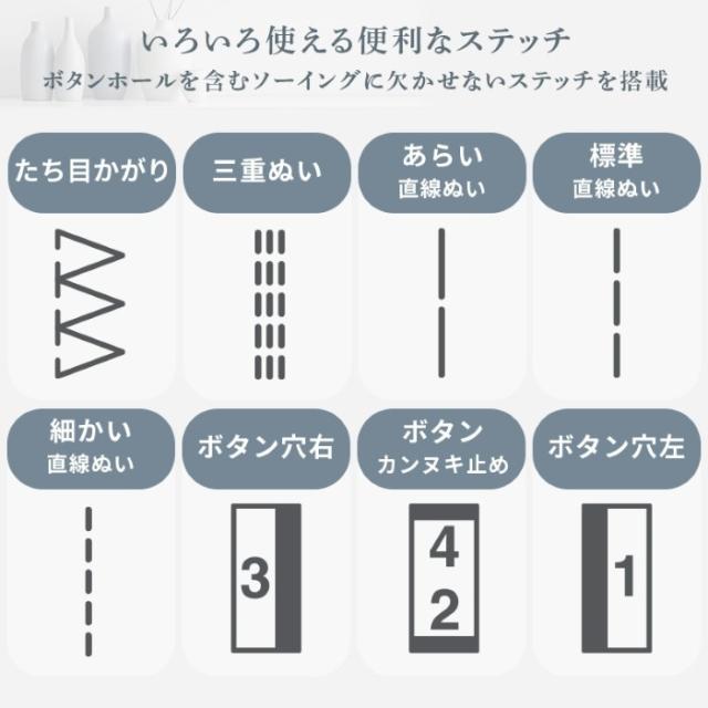 電動ミシン JANOME ジャノメ 簡易電子ミシン 本体 N700_5