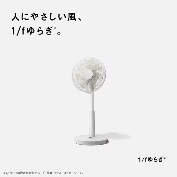 リビング扇風機 Panasonic パナソニック リモコン付き ホワイト F-C324D-W_2