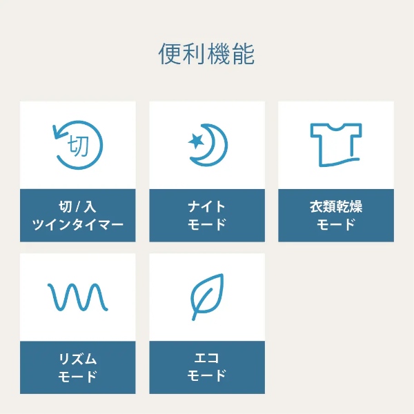 リビング扇風 DCモーター搭載 トヨトミ TOYOTOMI タッチストップセンサー付き ハイポジション リモコン付き ホワイト FS-DHT30R-W_7