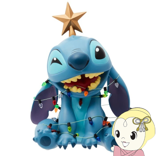 在庫あり　エネスコ enesco ディズニー・ショーケース フィギュア スティッチ クリスマス 6015328 クリスマス プレゼント