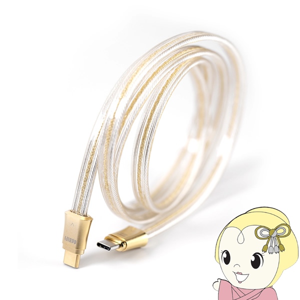 ddHiFi Gold シリーズ USB C to C OTGケーブル TC19CC Gold 100cm