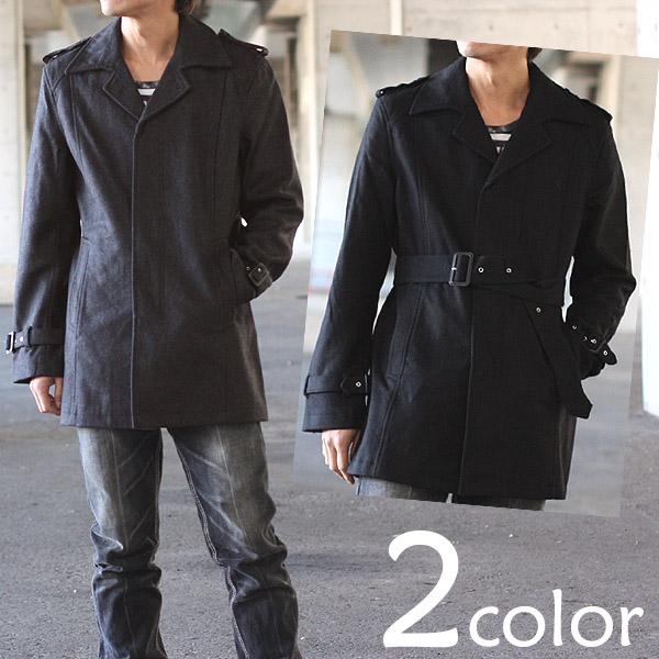 Moderm ウールメルトンシングルトレンチコートの通販はau Pay マーケット ディアブロス