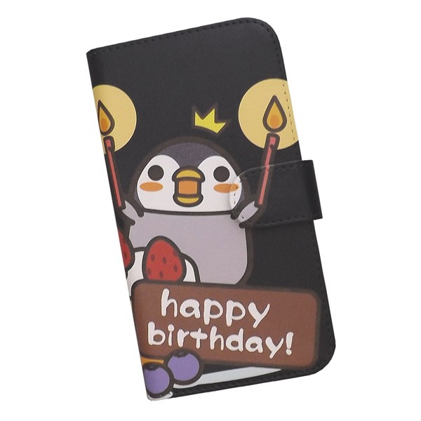 スマホケース スマートフォンケース 手帳型 Iphone プリントケース ペンギン 動物 ケーキ 誕生日 キャラクター かわいい 074 の通販はau Pay マーケット ディアブロス