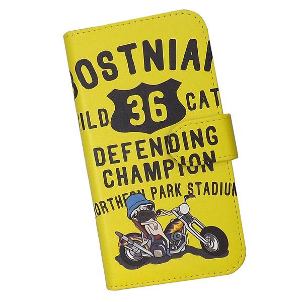 スマホケース 手帳型 Iphone プリントケース けいすけ アメリカン バイク パグ Smt 007 の通販はau Pay マーケット ディアブロス