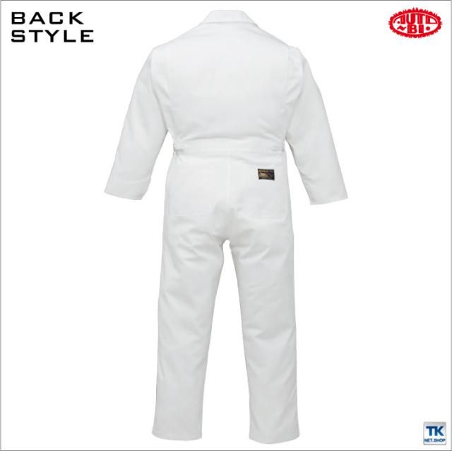 つなぎ ツナギ おしゃれ 作業服 作業着 スタンダードホワイト 白つなぎ 前金属ボタン 続服 ツヅキ オートバイ 春夏 半袖 ab-1600-b つなぎ ツナギ おしゃれ 作業服 作業着 スタンダードホワイト 白つなぎ