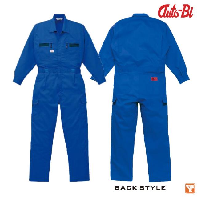 AUTO-BI 長袖つなぎ服 春夏 秋冬 ツナギ メンズ レディース 帯電防止