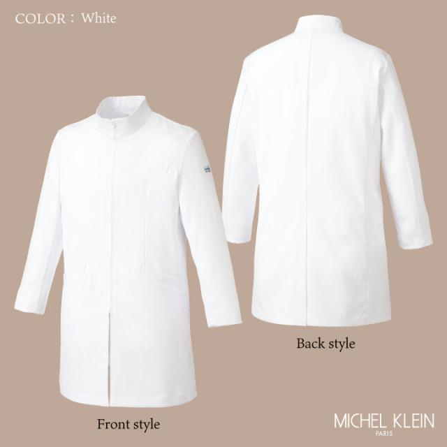 ミッシェルクラン MK-0013 ドクターコート 制服 ユニフォーム 医療 エステ チトセ MICHEL KLEIN 長袖 ct-mk0013