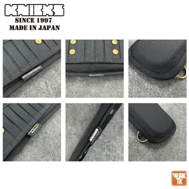 KNICKS ニックス 腰ベルトS70 腰袋 工具入れ コーデュラ バリスティック nx-ba-70