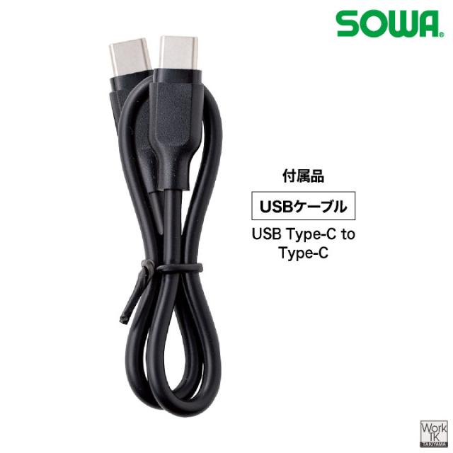 SOWA 10000mAh モバイルチャージャー USBケーブル デバイス モバイル 