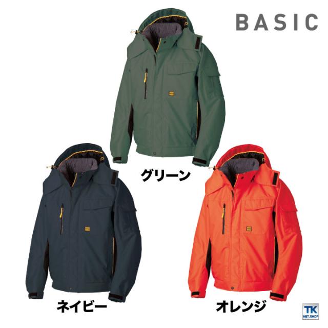 タカヤ 長袖防寒ブルゾン 秋冬 防寒着 ウインターブルゾン 防寒服 アウター ワークウェア 長袖 中綿 強撥水 防汚性 おしゃれ ブルゾン メンズ レディース ty-gr1106-b
