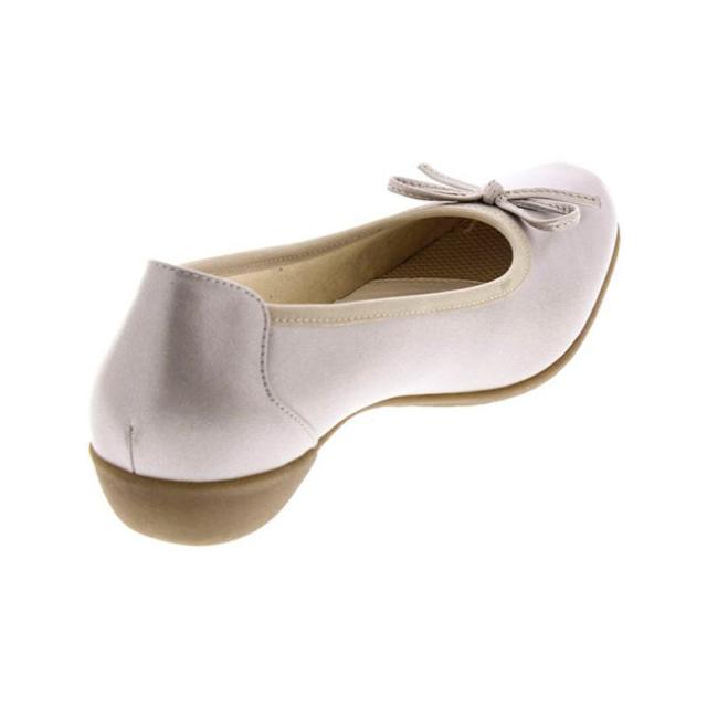 アシックス 商事 アキュアーズ パンプス レディース 3E 幅広 本革 痛く