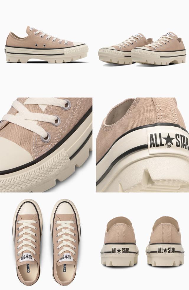 コンバース オールスター チャンク HI OX スニーカー レディース