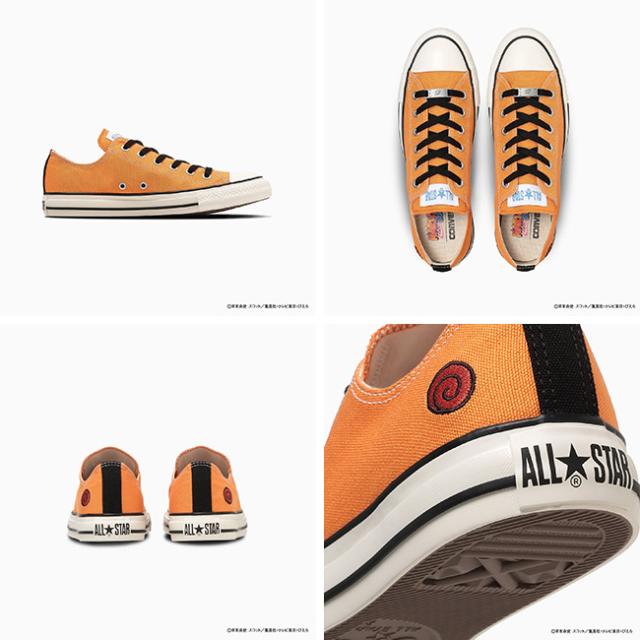 コンバース オールスター OX ナルト シップウデン スニーカー レディース メンズ ローカット 軽量 おしゃれ 疲れない ALL STAR OX NARUTO SHIPPUDEN シューズ 靴_4