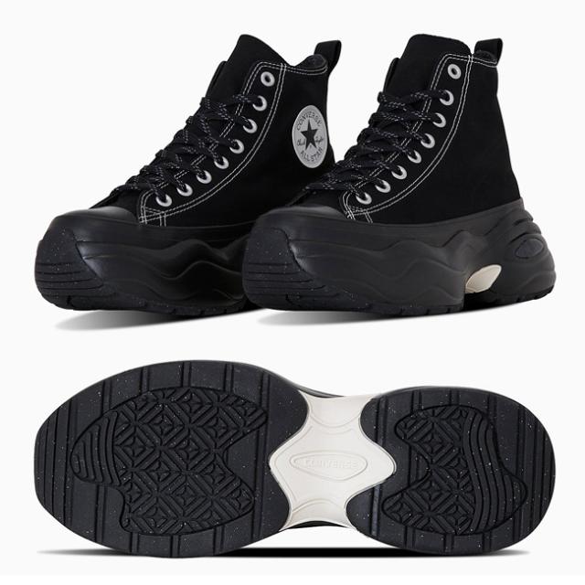 コンバース オールスター R サージトレーナー HI スニーカー レディース ハイカット 厚底 歩きやすい 疲れない シューズ 靴の通販は