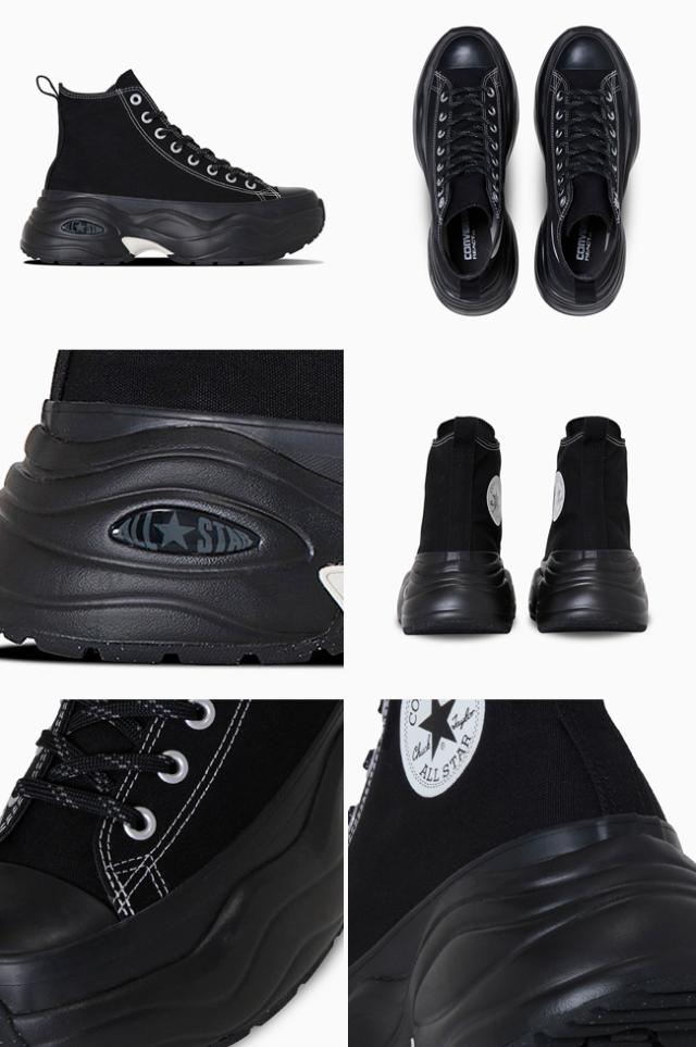 コンバース オールスター R サージトレーナー HI スニーカー レディース ハイカット 厚底 歩きやすい 疲れない シューズ 靴の通販は