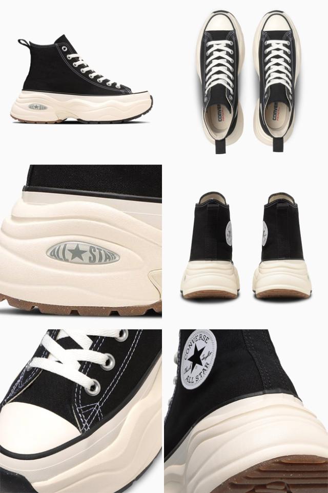 コンバース オールスター R サージトレーナー HI スニーカー レディース ハイカット 厚底 歩きやすい 疲れない シューズ 靴の通販は