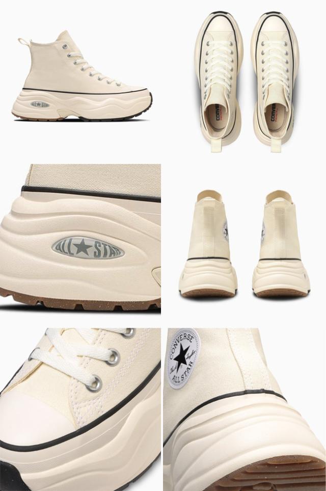 コンバース オールスター R サージトレーナー HI スニーカー レディース ハイカット 厚底 歩きやすい 疲れない シューズ 靴の通販は