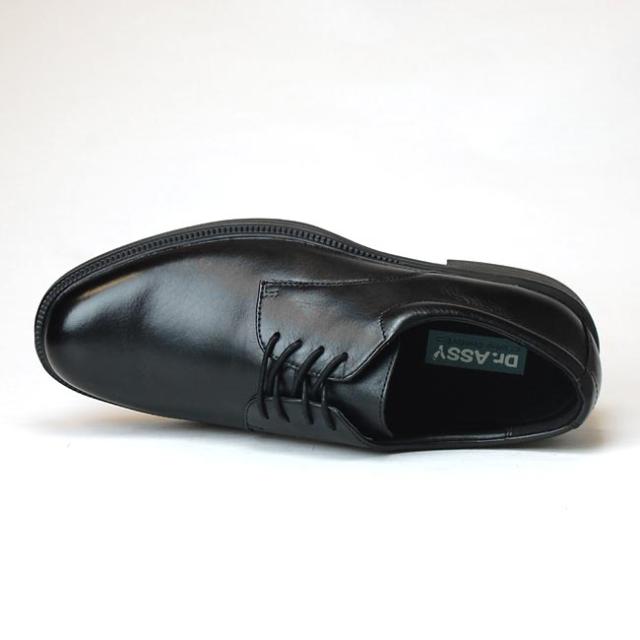 ドクターアッシー ビジネスシューズ メンズ DR-6046 ブラック 黒 4E 本