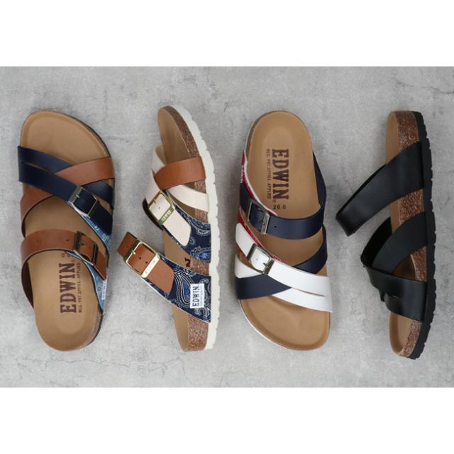 【ALDO】楽ちん♪お洒落★厚底★ベルクロ・フットベットサンダル 牛革柔らかフットベットウェッジサンダル - ベルーナ【公式】
