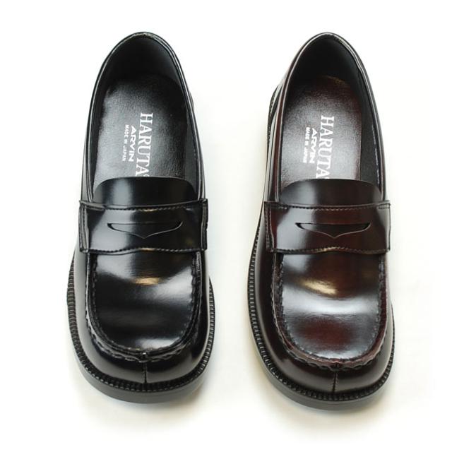 ハルタ おでこローファー 4900 レディースローファー ブラック 黒 ジャマイカ 通勤 通学 学生 日本製 レディースファッションの通販はau Pay マーケット はきもの広場