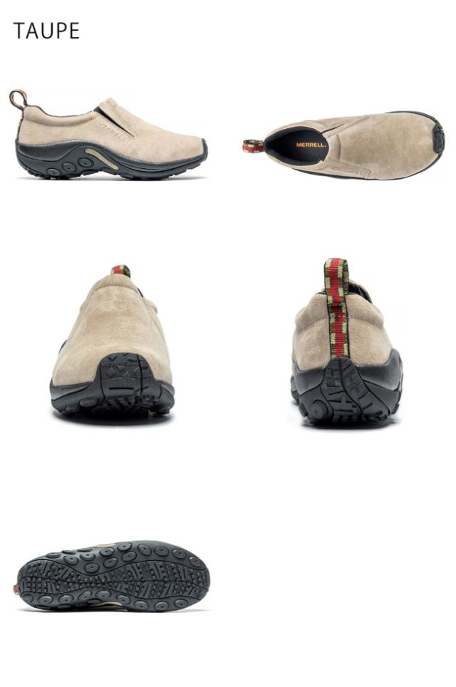 メレル ジャングルモック スリッポン レディース 黒 撥水 軽量 防滑