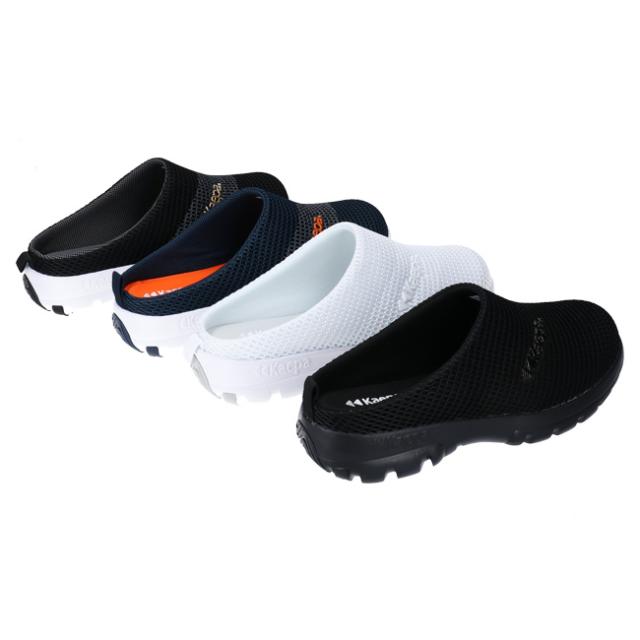 ケイパ サボ サンダル メンズ かかとなし Kaepa Kp084 黒 白 M L Ll 厚底 おしゃれ クロッグサンダルの通販はau Pay マーケット はきもの広場