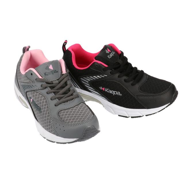 ケイパ レディース スニーカー Kpl レディース シューズ Kaepa ブラックピンク グレー ライトグレー 軽量 幅広 ジョギング ウォーキの通販はau Pay マーケット はきもの広場