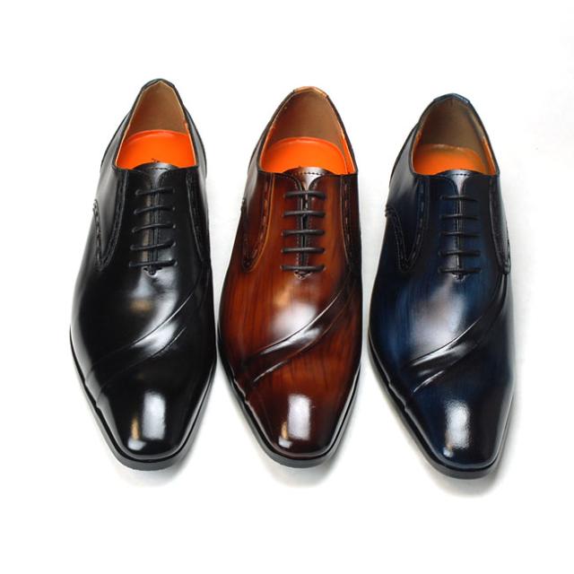 アントニオドゥカティ DC1191 メンズビジネスシューズ 3E ブラック