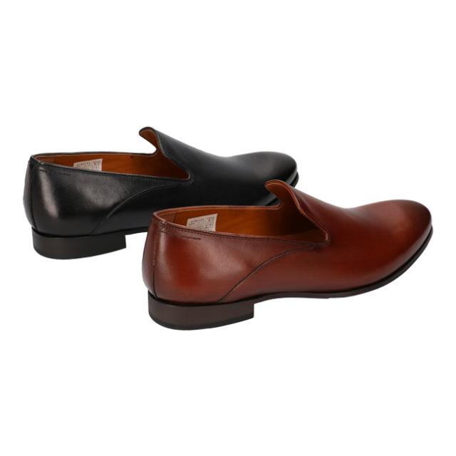 キャサリン ハムネット ロンドン ビジネスシューズ メンズ 黒 茶 24.5