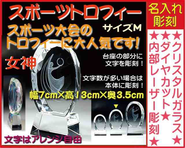 ≪トロフィー　陸上競技会　スポーツ大会　名入れ 彫刻料込み　記念品 表彰　卒業記念品　卒団記念品　誕生日プレゼント≫スポーツ大会な