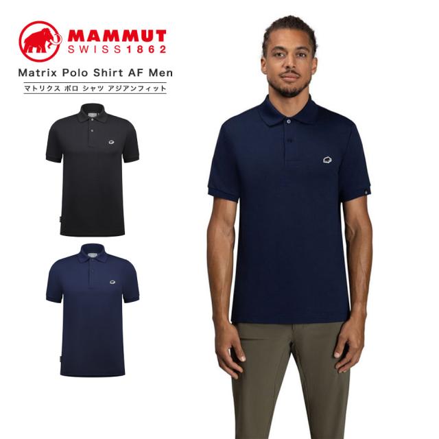 マムート ポロシャツ メンズ mammut マトリクス ポロ シャツ