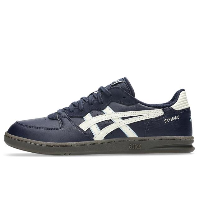 アシックス SKYHAND OG asics スカイハンド オージー 1203A451.400 スニーカー メンズ レディース クッション おしゃれ きれいめ かわいい 可愛い レトロ ガムソール ブランド ミッドナイト アイボリー 靴 シューズ
