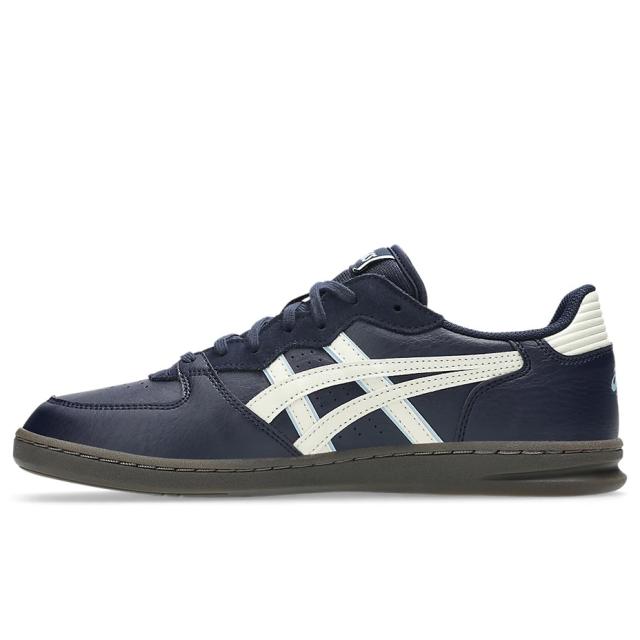 アシックス SKYHAND OG asics スカイハンド オージー 1203A451.400 スニーカー メンズ レディース クッション おしゃれ きれいめ かわいい 可愛い レトロ ガムソール ブランド ミッドナイト アイボリー 靴 シューズ