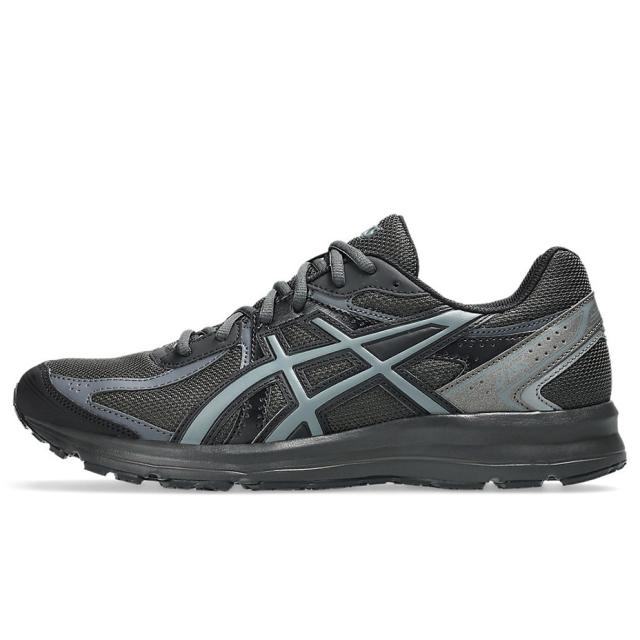 JOG 100S 1203A684.020 アシックス ASICS メンズ レディース スニーカー ランニングシューズ Y2Kルック エントリーモデル ORTHOLITEインソール 取り替え式 2E 幅広 グラファイトグレー ミッドソール EVA 街履き 日常使い カジュアル ライフスタイル ブランド_5