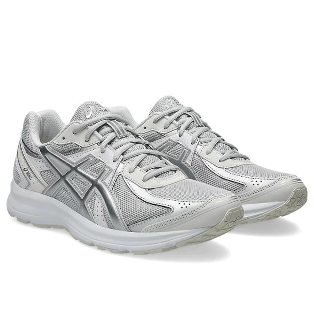 JOG 100S 1203A684.021 アシックス ASICS メンズ レディース スニーカー ランニングシューズ Y2Kルック エントリーモデル ORTHOLITEインソール 取り替え式 2E 幅広 クラウドグレー ピュアシルバー ミッドソール EVA 街履き 日常使い カジュアル ライフスタイル ブランド_1