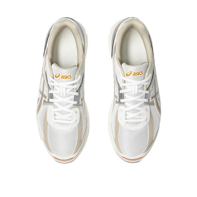 JOG 100S 1203A684.101 アシックス ASICS メンズ レディース スニーカー ランニングシューズ Y2Kルック 街履き カジュアル 軽量 クッション性 インジェクションEVA ORTHOLITE ソックライナー 2E 幅広 ホワイト グレージュ 日常使い トレーニング スポーツ ブランド_7