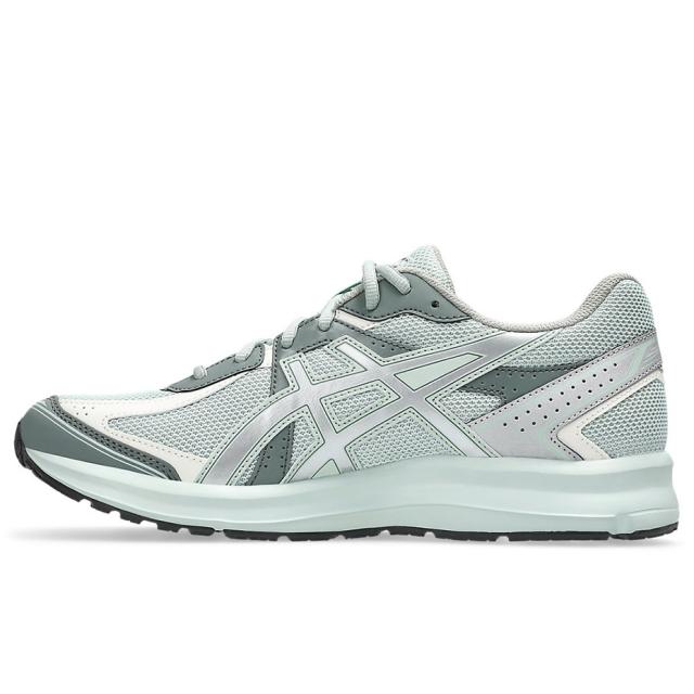 JOG 100S 1203A684.300 アシックス ASICS スニーカー ランニングシューズ メンズ レディース ジョギング ウォーキング ジム 通学 通勤 軽量 クッション性 衝撃吸収 EVAミッドソール 履きやすい 疲れにくい おしゃれ 人気 スポーツシューズ 2Eワイズ 黒 グレー シルバー 緑_6